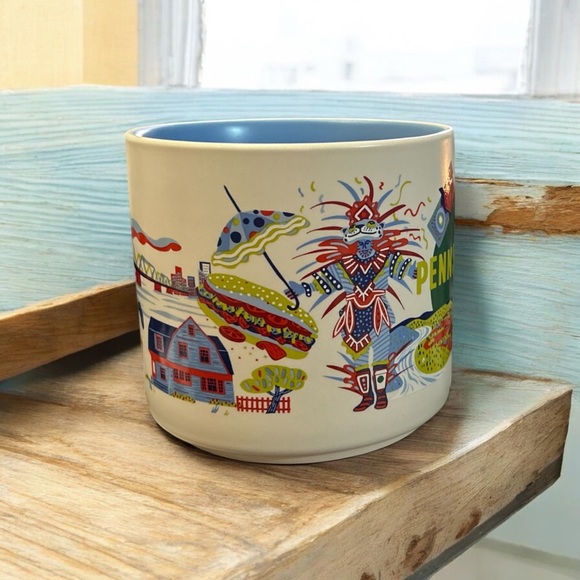Starbucks Pennsylvania Discovery Series Souvenir 14oz Mug - Multicolor 2024 - Picture 5 of 7